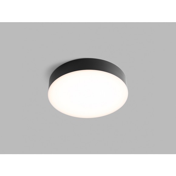 LED2 Lighting LED2 5200134 LED venkovní stropní svítidlo s pohybovým čidlem Drum 1x21W | 1680lm | 3000K | IP65