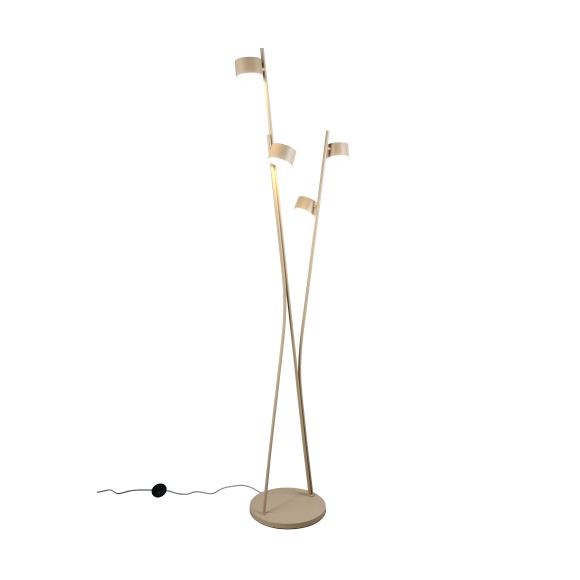 Trio 469000443 stojací lampa CODA | 10W GX53 | s vypínačem