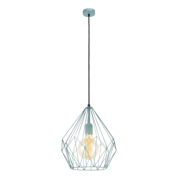 Eglo 49259 závěsné svítidlo Carlton 1x60W | E27 - mentolová