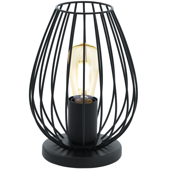 Eglo 49481 stolní svítidlo Newtown 1x60W | E27 - černá