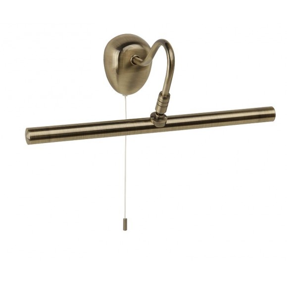 Searchlight 5118AB Picture Lights nástěnné svítidlo LED 1W | 230lm | 6000K - mosaz