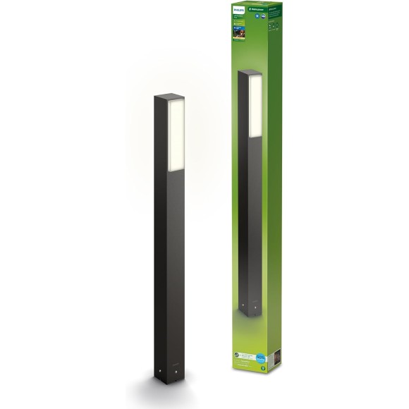 Philips 8720169257450 LED venkovní sloupek Stratosphere | 3,8W integrovaný LED zdroj | 800lm | 2700K