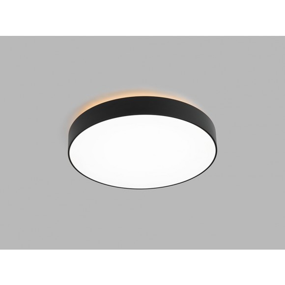 LED2 1110733D LED stropní svítidlo Ringo 1x42W+5W | 3930lm | 3000K - černá