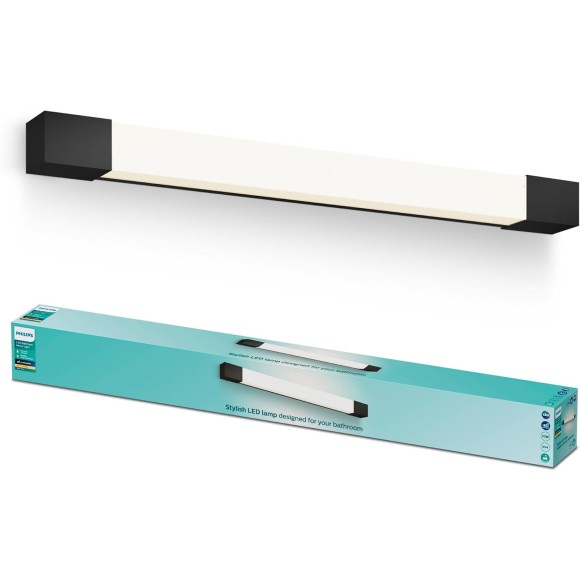 Philips 8720169300293 LED nástěnné svítidlo nad zrcadlo Rover  | 10W integrovaný LED zdroj | 1100lm | 2700K