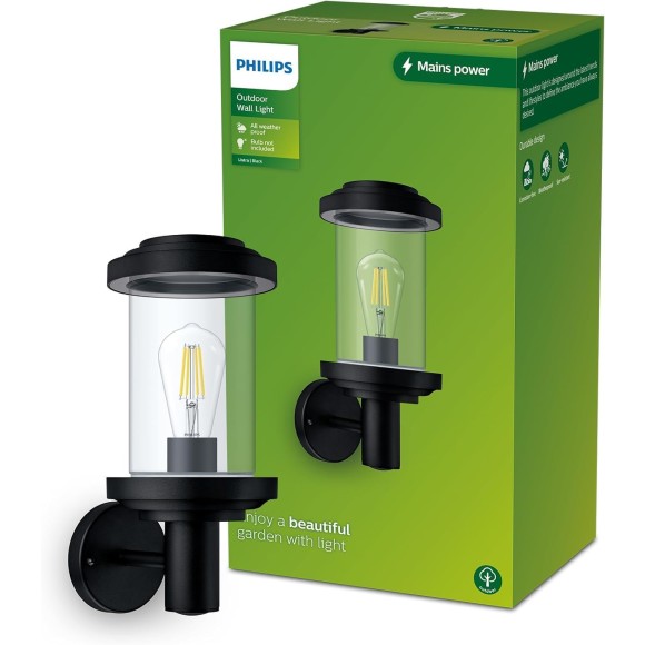 Philips 8720169266513 venkovní nástěnné svítidlo Listra E27
