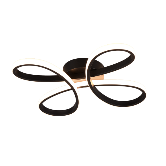 Trio T645610132 LED přisazené stropní svítidlo FLY | 22W integrovaný LED zdroj | 2600lm | 3000K