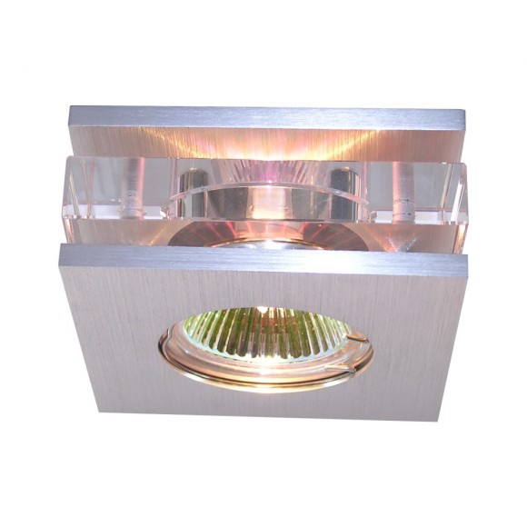 Emithor 71000 ELEGANT GLASS FIX zápustné svítidlo 1xGU10 / 50W, krystal / chrom