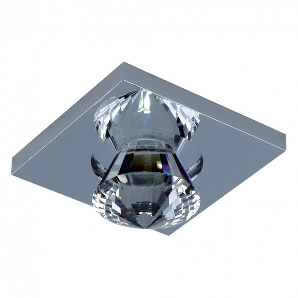 Emithor 71016 LED zápustné svítidlo Elegant 1x1W - chrom, krystal