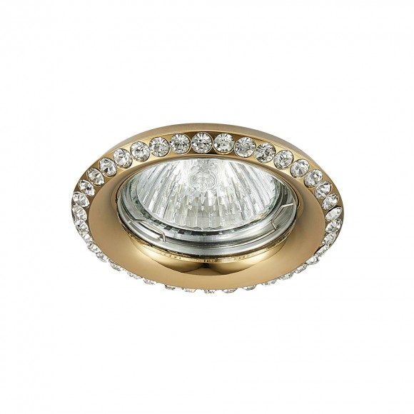 Emithor 71081 CRYSTAL FIX FAMILY zápustné svítidlo GU10 / 50W, zlatá