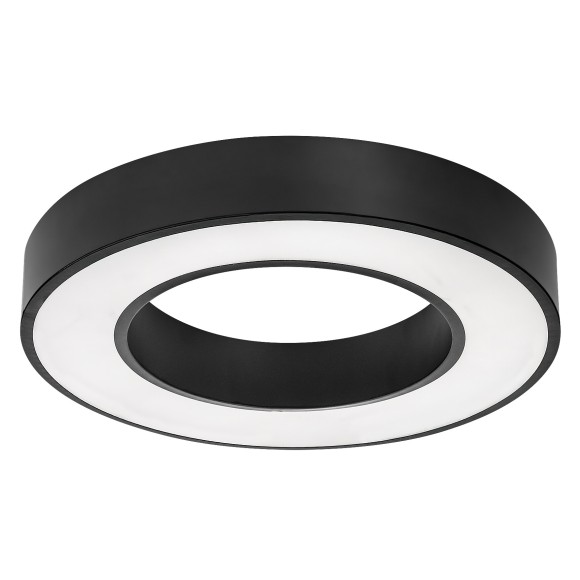 Rabalux 71360 LED přisazené stropní svítidlo Cirano | 24W integrovaný LED zdroj | 1420lm | 3000/4000/6000K | černá