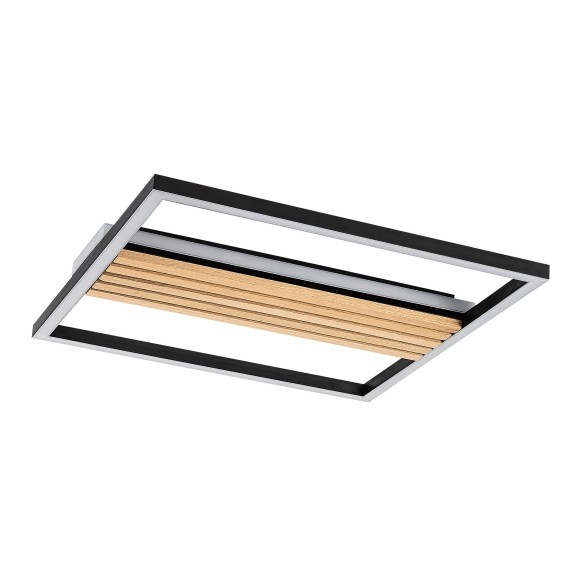 Rabalux 71458 LED přisazené stropní svítidlo Noxelle | 30W integrovaný LED zdroj | 1800lm | 3000/4000/6000K | hnědá