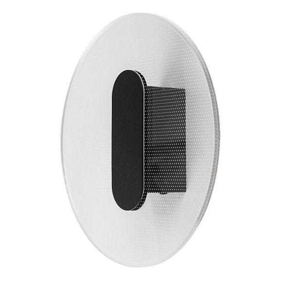 Rabalux 71484 LED nástěnné svítidlo Norael | 6W integrovaný LED zdroj | 580lm | 3000K | černá