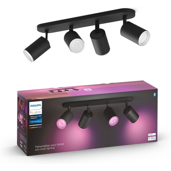 Philips Hue 8720169319394 LED bodové stropní svítidlo Fugato  | 4x4,2W GU10 | 2000-6500+RGBK