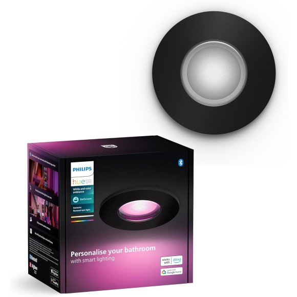 Philips HUE  8720169320833 LED zápustné svítidlo Xamento  | 4,2W GU10 | 350lm | 2000-6500K+RGBK
