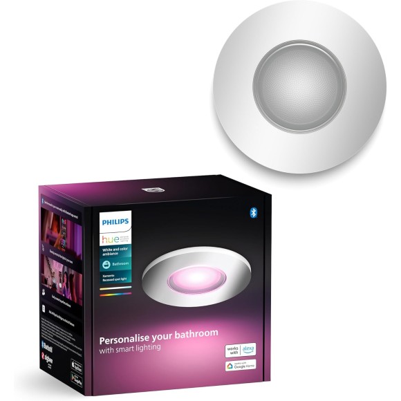 Philips HUE  8720169320956 LED zápustné svítidlo Xamento  | 4,2W GU10 | 350lm | 2000-6500K+RGBK