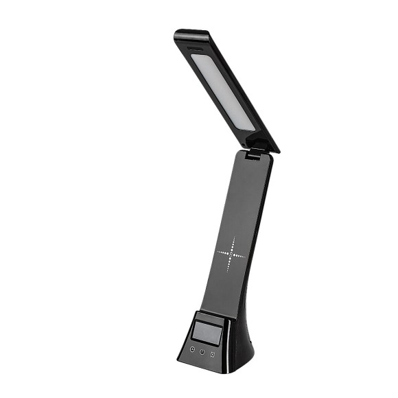 Rabalux 74036 LED stolní lampička Serilo | 6W integrovaný LED zdroj | 360lm | 3000/4000/6000K | s vypínačem | stmívač | černá