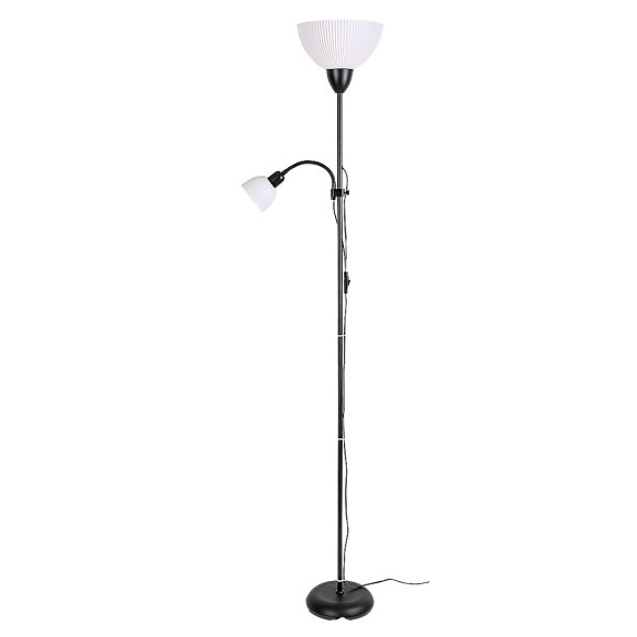 Rabalux 74109 stojací lampa ActionPro E14 | s vypínačem | černá