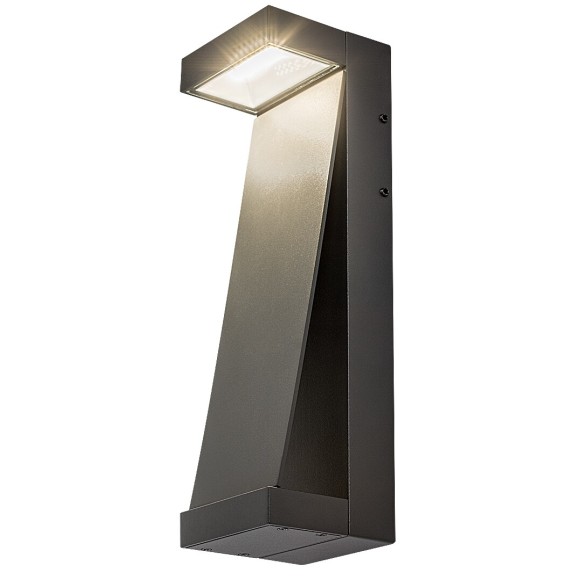 Rabalux 77067 LED venkovní nástěnné svítidlo Bradu | 12W integrovaný LED zdroj | 845lm | 3000K | antracit