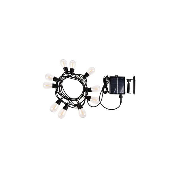 Rabalux 98077165 LED solární venkovní závěsný řetěz Zirc | 4W integrovaný LED zdroj | 35lm | 2700K