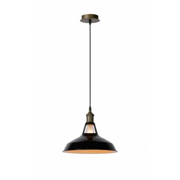 závěsné svítidlo Lucide Brassy 1x24W E27 - industriální styl