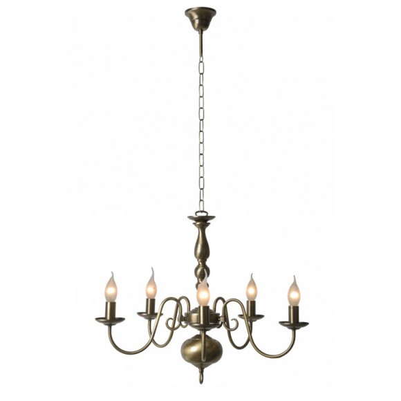 závěsné svítidlo - lustr Lucide BARROCCO 78362/05/03 5x40W E14