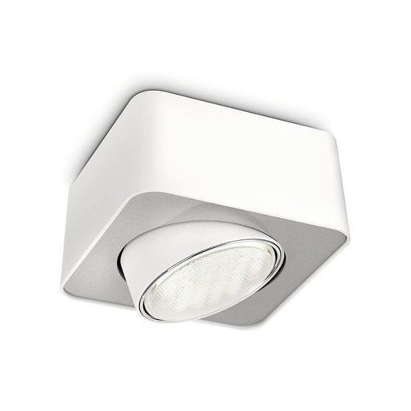 přisazené stropní svítidlo bodové Philips Confident 1x9W GX53  - bílá