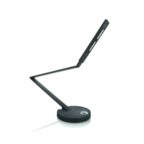 LED stolní lampa dotyková Philips FOLD 2x6,5W -> nahrazuje 50W  - černá