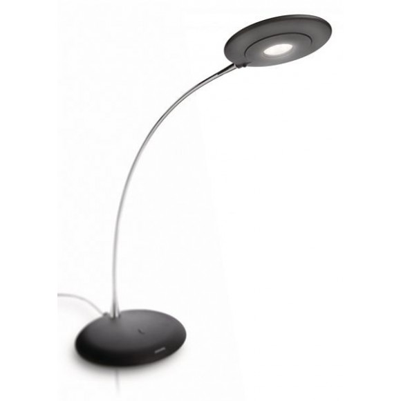 LED stolní lampa Philips LOLLYPOP 1x6W -> nahrazuje 40W  - černá