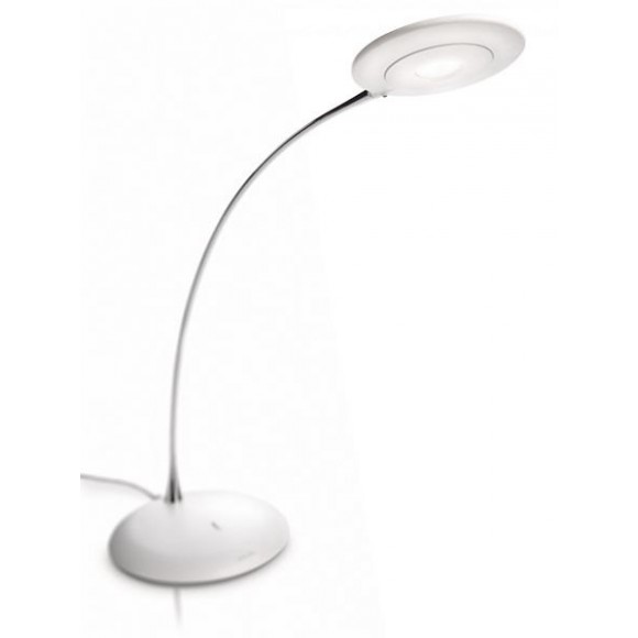 LED stolní lampa Philips LOLLYPOP 1x6W -> nahrazuje 40W  - bílá