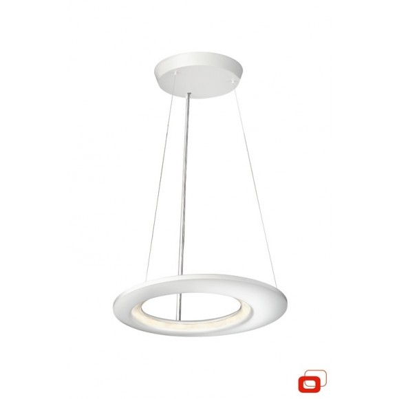 LED závěsné stropní svítidlo - lustr Philips ECLIPTIC 12x2,5W  - bílá