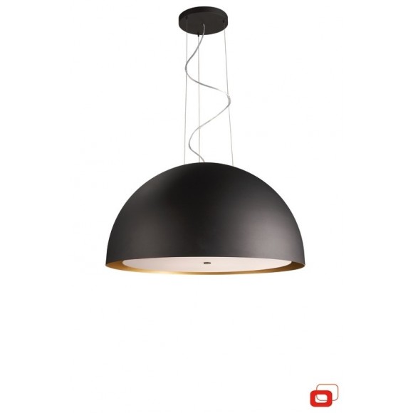 závěsné stropní svítidlo - lustr Philips Lirio SKIVE E27 - černá