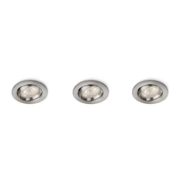 Philips 59030/17/16 LED bodové svítidlo Ellipse 3x4,5W|2700K - triple pack