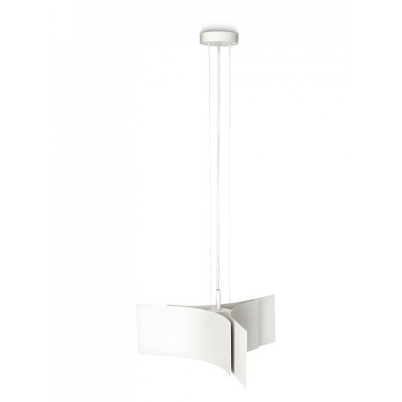 závěsné stropní svítidlo - lustr Philips InStyle BENT 1x70W E27 - bílá