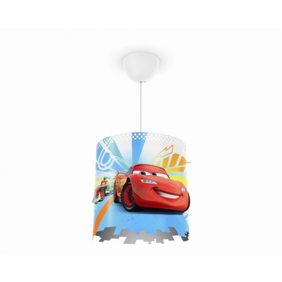 dětské závěsné stropní svítidlo - lustr Philips CARS 1x23W E27  - mix barev
