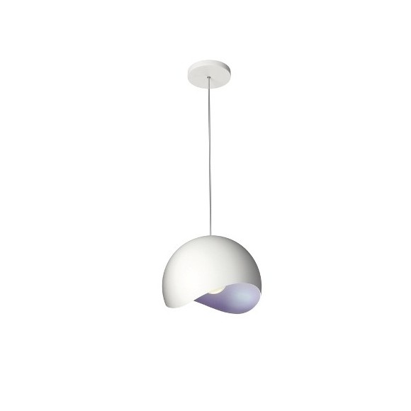 závěsné stropní svítidlo - lustr Philips MOSELLE 1x20W E27  - fialová