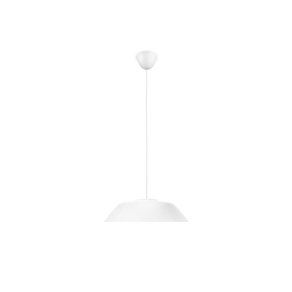 LED závěsné stropní svítidlo - lustr Philips Skien 1x4,5W -> nahrazuje 40W - bílá