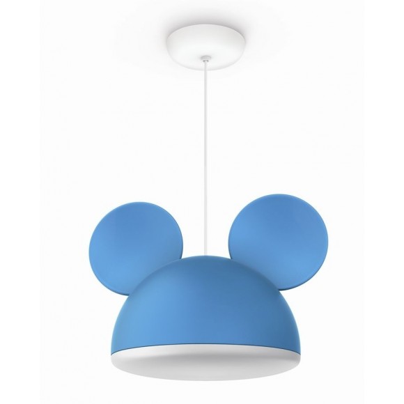 dětské závěsné stropní svítidlo - lustr Philips MICKEY MOUSE 1x15W E27  - modrá