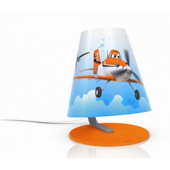 LED dětská stolní lampa Philips PLANES 1x4W  - oranžová