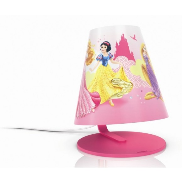 LED dětská stolní lampa Philips PRINCESS 1x4W  - růžová