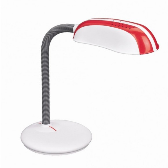 stolní lampa Philips Massive Frank E27 1x14W - bílá/červená