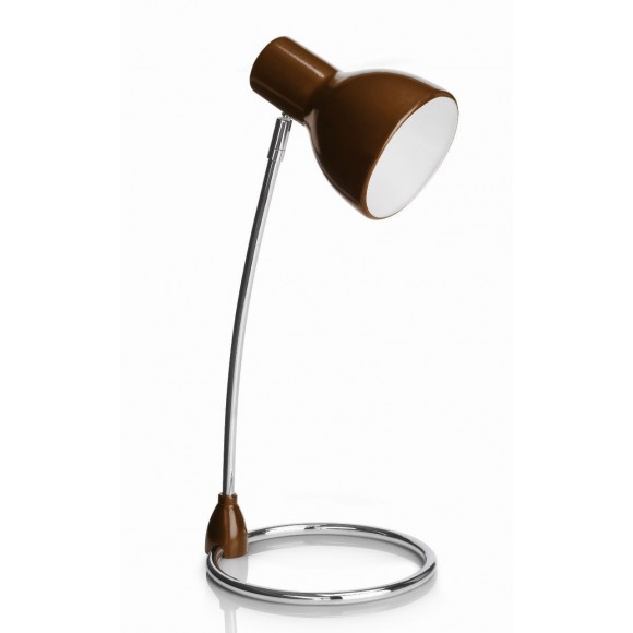 stolní lampa Philips 1x15W E27  - matovaná hnědá