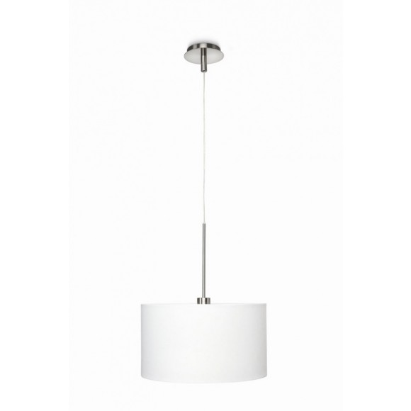 závěsné stropní svítidlo - lustr Philips ODET 1x53W E27  - bílá/matný chrom