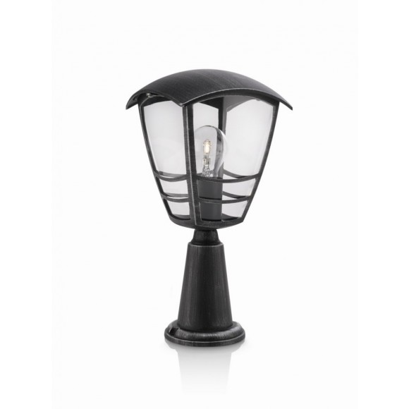 venkovní lampa Philips Stream 1x60W E27 - černá s šedou patinou