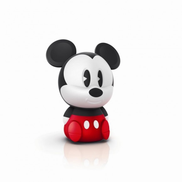 LED dětská stolní lampa Philips Mickey Mouse 1x0,1W|2700K  - červená