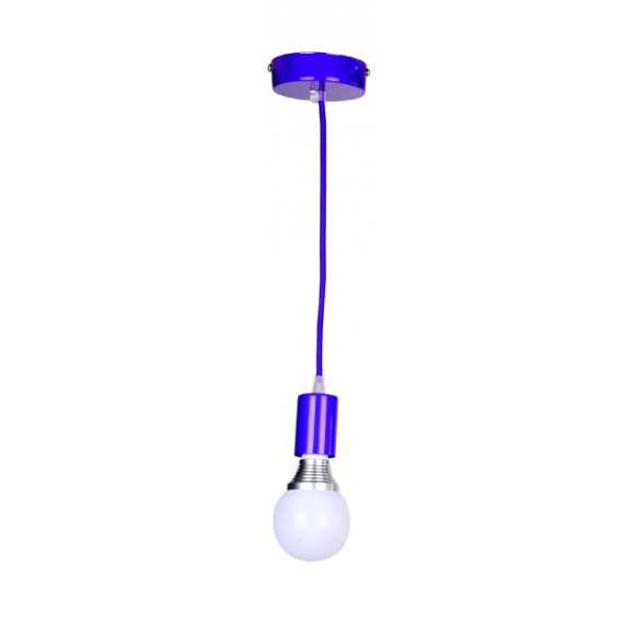 LEDKO 00408 závěsné stropní svítidlo 1x40W|E27- fialové