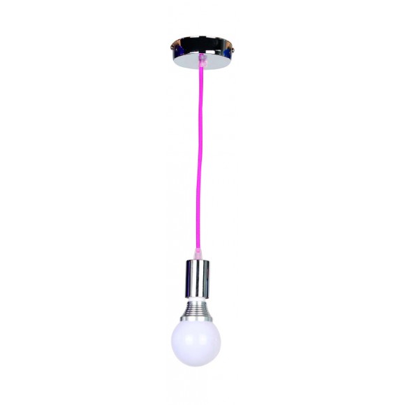 LEDKO 00409 závěsné stropní svítidlo E27|40W - růžové