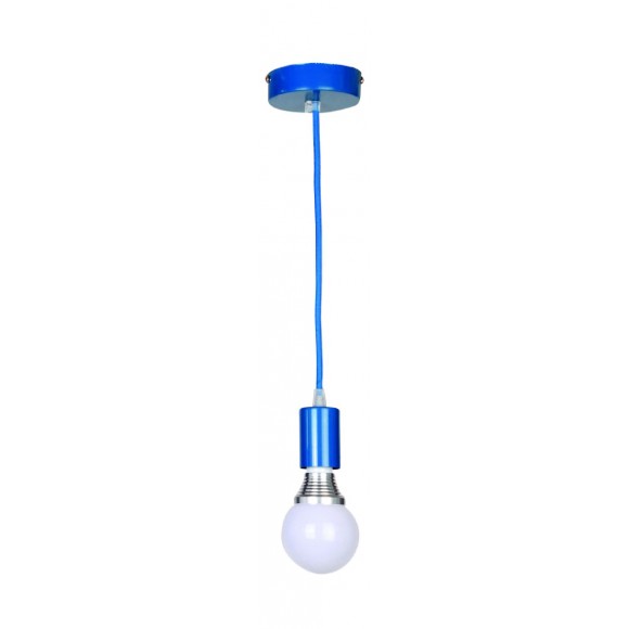 LEDKO 00410 závěsné stropní svítidlo 1x40W|E27 - modré