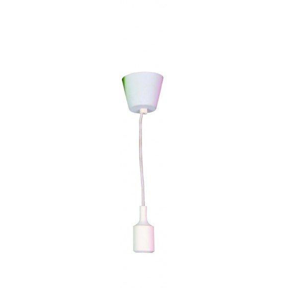 LEDKO 00388 závěsné stropní svítidlo 1x40W|E27 - bílé