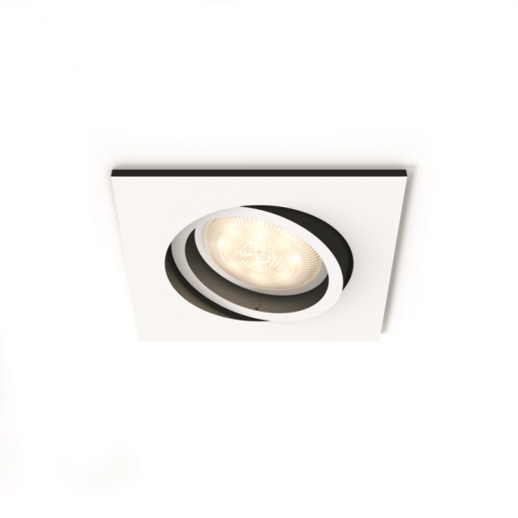 Philips Hue 50421/31/P8 LED zápustné bodové svítidlo Milliskin 1x5,5W | 250lm | 2200-6500K - White Ambiance, bílá