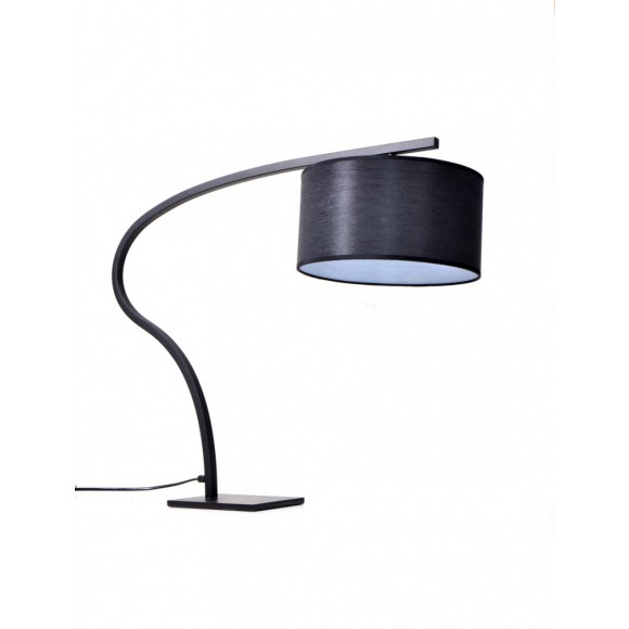 LEDKO 00438 stolní lampička 1x40W|E27 - černá